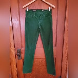 J. Crew Corduroy Matchstick Jeans Size 24